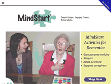 Tablet Screenshot of mind-start.com